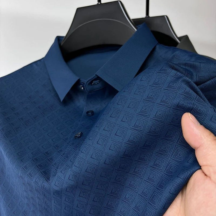 Polo en soie stylé et respirant pour un look estival tendance - Borre