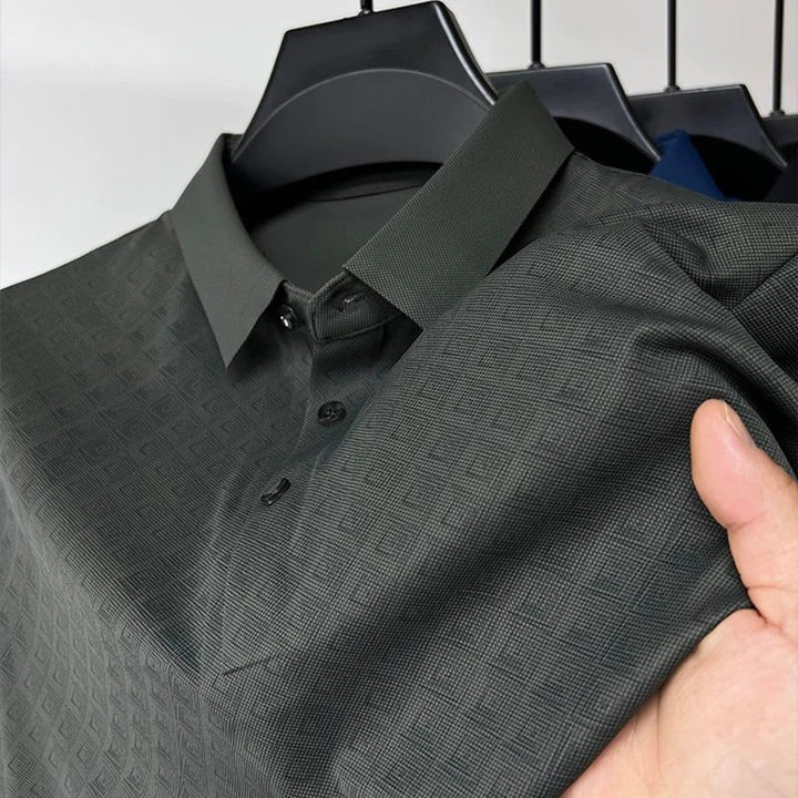 Polo en soie stylé et respirant pour un look estival tendance - Borre