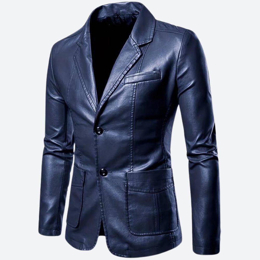Blazer en cuir élégant - Samuel
