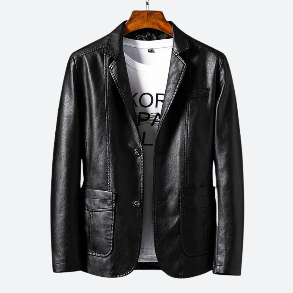 Blazer en cuir élégant - Samuel