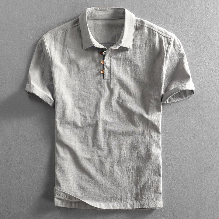 Chemise d'été rafraîchissante en lin aéré - Berjan