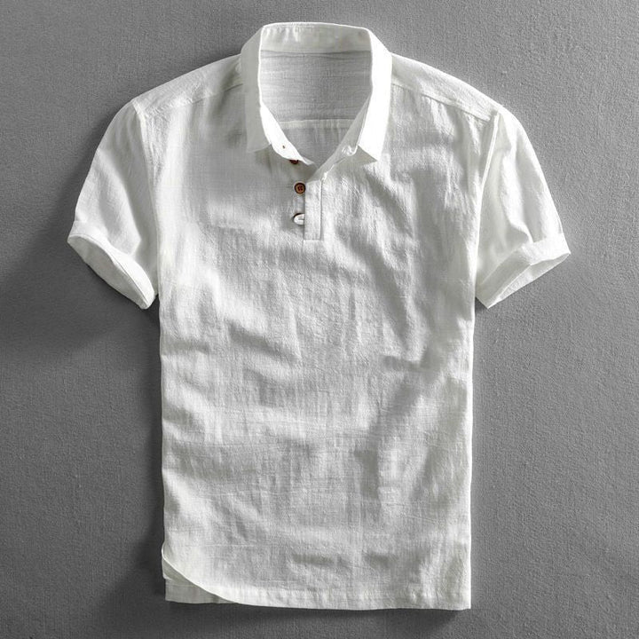 Chemise d'été rafraîchissante en lin aéré - Berjan