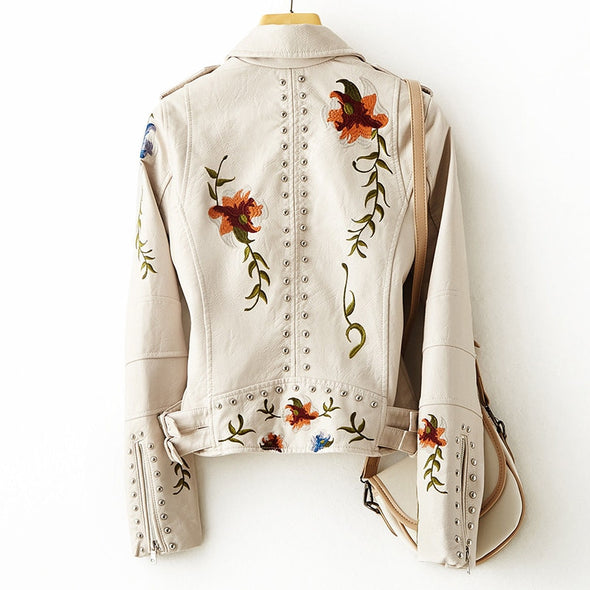 Ivy - Veste en faux cuir élégante et confortable pour femmes